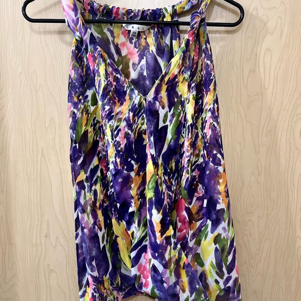 CAbi Multicolor Camisole Top
